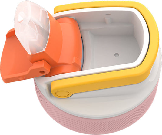 Kambukka - waterfles deksel met rietje - lagoon multipack roos
