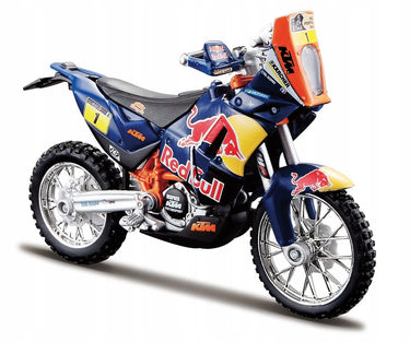 Bburago ktm 450 rallymotor 1:18 modelspeelgoed