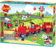 Abrick train met circuit ecoiffier