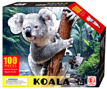 Lobbes speelgoed bv shape puzzel koala, 100st.