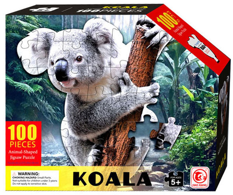 Load image into Gallery viewer, Lobbes speelgoed bv shape puzzel koala, 100st.
