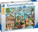 Ravensburger puzzel big city collage - legpuzzel - 5000 stukjes
