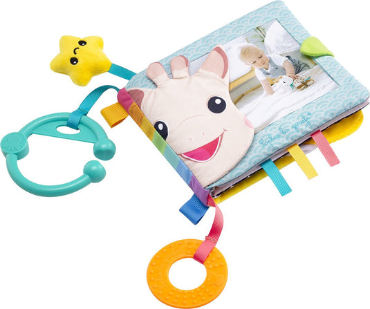 Sophie de giraf mijn eerste fotoboek - babyboekje - baby boek - baby speelgoed - voor 6 foto's - vanaf 0 maanden - 25x20x45 cm - meerkleurig