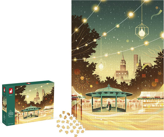 Janod - kidult puzzel - een nacht in new york - 2000 stukjes