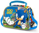 Karactermania - sonic - 3d thermische lunchtas met trolley bevestiging - snack - blauw