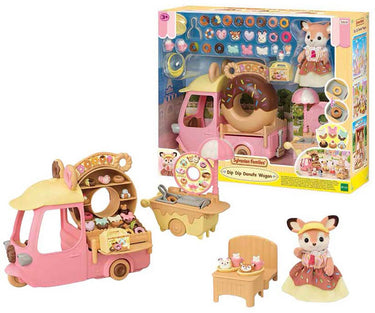 Sylvanian families 5808 dip dip donut wagen