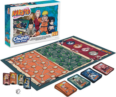 Cartamundi naruto: de sprint voor het chunin-examen bordspel