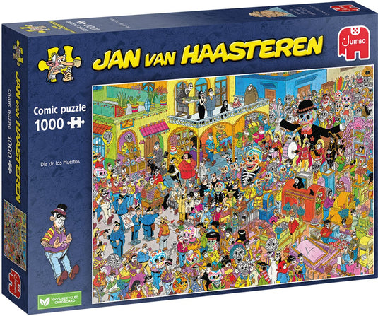 Jan van haasteren - dia de los muertos - 1000 stukjes puzzel