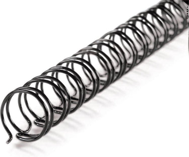 Gbc draagbindruggen wirebind 34 metaal 14mm zwart capaciteit 105vel