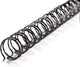 Gbc draagbindruggen wirebind 34 metaal 14mm zwart capaciteit 105vel
