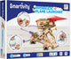 Smartivity mechanische hydraulic plane launcher - houten 3d bouwpakket vliegtuigwerper - duurzaam constructiespeelgoed modelbouw - cadeau voor jong oud - vanaf 8 jaar tot volwassen
