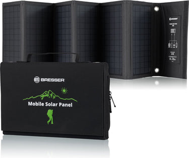 Bresser mobiel zonnepaneel – 40w – voor o.a. smartphone tablets – 3x usb