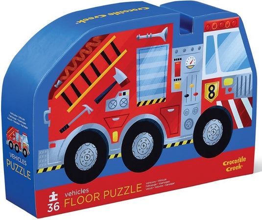 Crocodile creek grote brandweer puzzel 3+ -