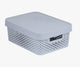 Keter curver infinity serie - opbergdoos - 11l - azuur - grijs - met deksel