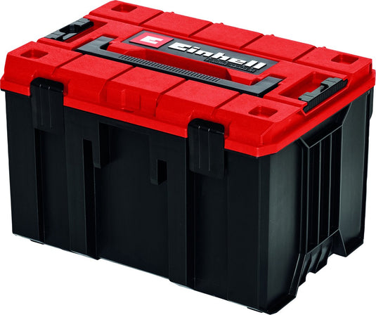 Einhell e-case m systeemkoffer - max. laadvermogen: 90 kg - universeel opbergen en transporteren van accessoires en gereedschap - stapelbaar - koppelbaar