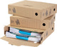 Bankers box loeff's archiefdozen universeel box a4 345x250x80 mm pak van 50 stuks fsc