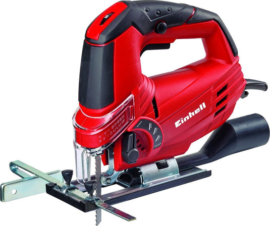 Einhell elektrische decoupeerzaag tc-js 85 - 620 w - slagfrequentie 800-3000 t min - slaghoogte: 20 mm - versteksneden: max. 45° - incl. 1 zaagblad