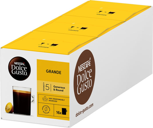 Nescafé dolce gusto capsules grande - 48 koffiecups voor 48 koppen koffie