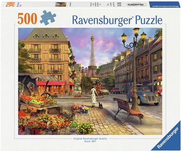 Ravensburger puzzel wandeling door parijs - legpuzzel - 500 stukjes
