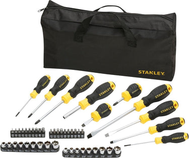 Stanley schroevendraaierset 48-delig met tas - stht0-70887