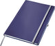 Leitz 44761069 notitieboek geruit titaanblauw 80 vellen din a4
