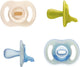 Tommee tippee ultra-light stayput dag et nacht fopspenen - 6-18 maanden - set van 4 - glow in the dark fopspeen uit één stuk