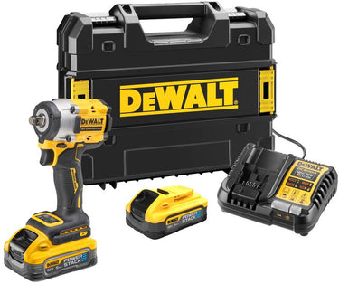 Dewalt dcf921h2t accu slagmoersleutel 1 2” 18v powerstack 5.0ah in tstak