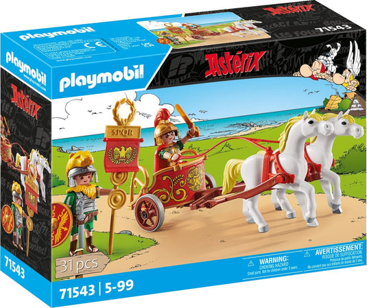 Playmobil asterix: romeinse strijdwagen - 71543
