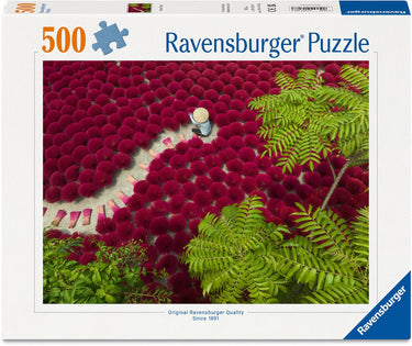 Ravensburger legpuzzel a sea of red - 500st.