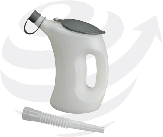 Pressol schenkkan 1l met deksel, dop en flex tuit