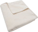 Jollein - deken wieg 75x100cm - wiegdeken, wiegdekentje, dekentje baby - cosy knit ivory velvet
