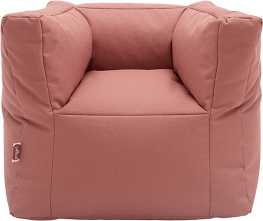 Jollein - kinderfauteuil (mellow pink) - kinder zitzak - 1 t m 4 jaar - 46x110cm