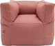 Jollein - kinderfauteuil (mellow pink) - kinder zitzak - 1 t m 4 jaar - 46x110cm