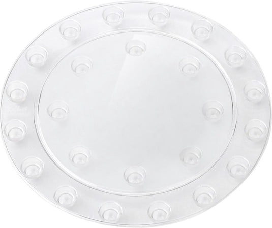 Elho floorprotector rond 21 - accessoires voor binnen - ø 21.0 x h 1.5 cm - transparant transparant