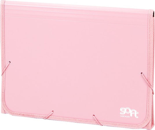 Carchivo 19260025 map polypropyleen (pp) roze a4 xl
