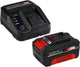 Einhell 18 v 4.0 ah power x-change starter kit - 1x 4.0 ah accu en snellader - universeel voor alle power x-change machines