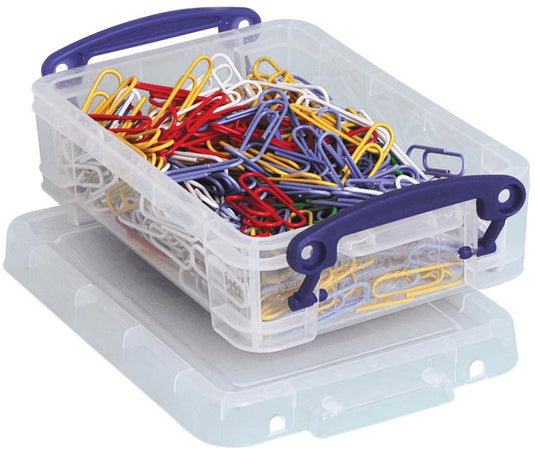 Really useful box 0 | 35 liter | transparant
