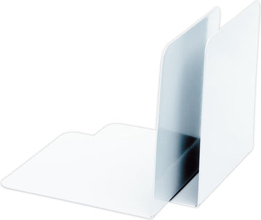 Alco boekensteun 85x140x140mm metaal 2 stuks in doos wit