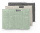 Brabantia sinkside microvezeldoekjes - set van 3 - 16 x 22 cm - soft beige dark grey jade green