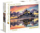 Clementoni - puzzel - 1000 stukjes - le magnifique mont saint-michel - puzzel voor volwassenen - high quality collection