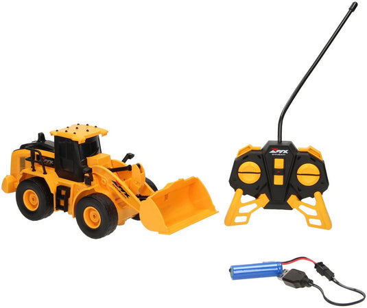 Lobbes speelgoed bv rc bestuurbare truck met voorlader 1:24