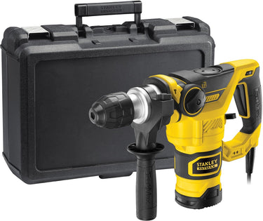 Stanley fatmax 1250w sds-plus boorhamer 3.5j in koffer fme1250k-qs