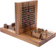Longfield battle ship – houten strategiespel – zeeslag bordspel – sea battle klassiek spel – tactisch denkspel – 2 spelers – engelhart