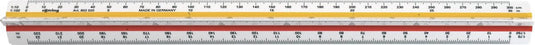 Rotring driehoekige reductieschaal architect, t1
