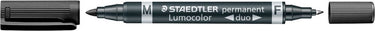 Staedtler permanente markeerstift lumocolor 348-9 zwart (10 stuks)