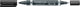 Staedtler permanente markeerstift lumocolor 348-9 zwart (10 stuks)
