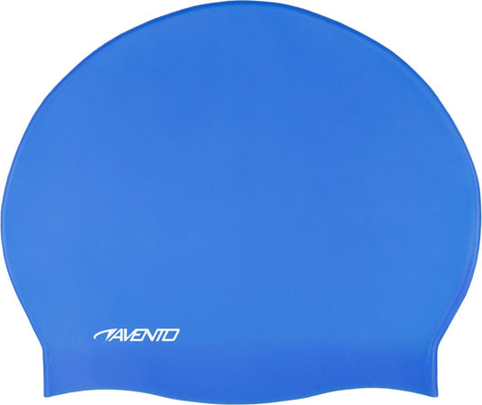 Avento badmuts antislip - kinderen - blauw - siliconen