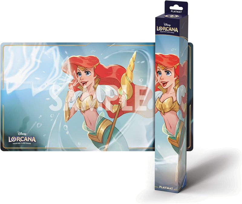 Load image into Gallery viewer, Disney lorcana tcg: winterspell- playmat arielle

