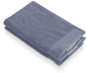 Walra gastendoek soft cotton popcorn - blauw - 2x 30x50