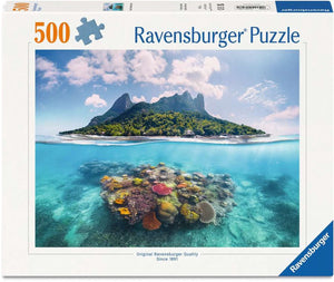 Ravensburger – eiland en koraalwereld – legpuzzel – 500 stukjes